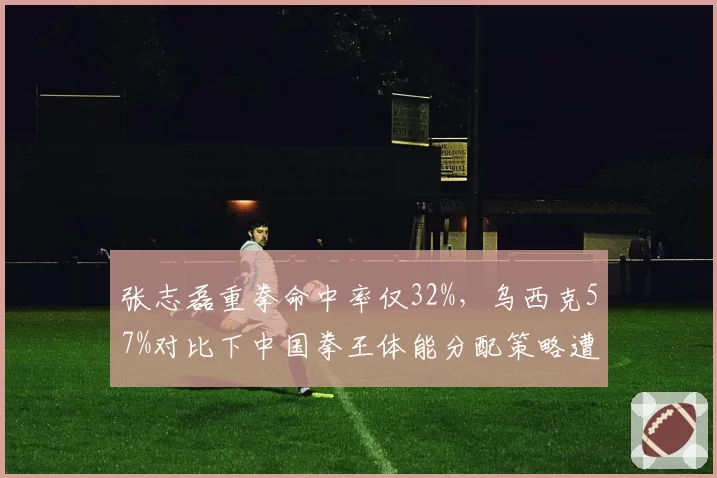 张志磊重拳命中率仅32%，乌西克57%对比下中国拳王体能分配策略遭团队公开质疑